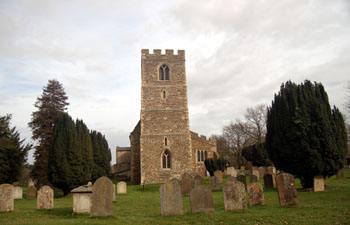 church from the west March 2008